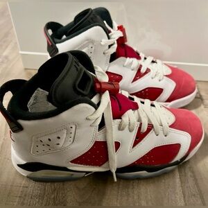 Nike Air Jordan VI Carmine Size 3Y